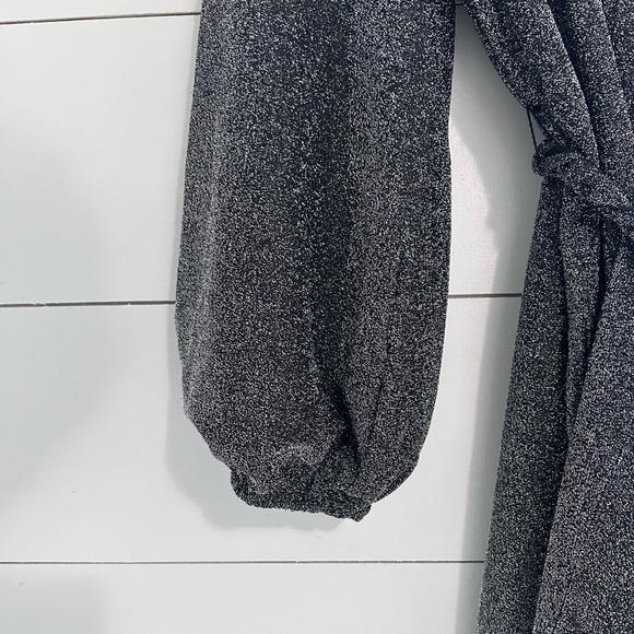 Storia Silver Glitter Dress - Picture 5 of 8